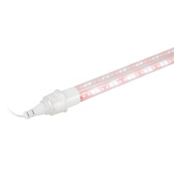 Фитолампа для растений светодиодная ЭРА FITO-9W-Rа90-Т8+FITO-Holder IP65 2хG13 с выключателем 1.5м | Фитолампы T8