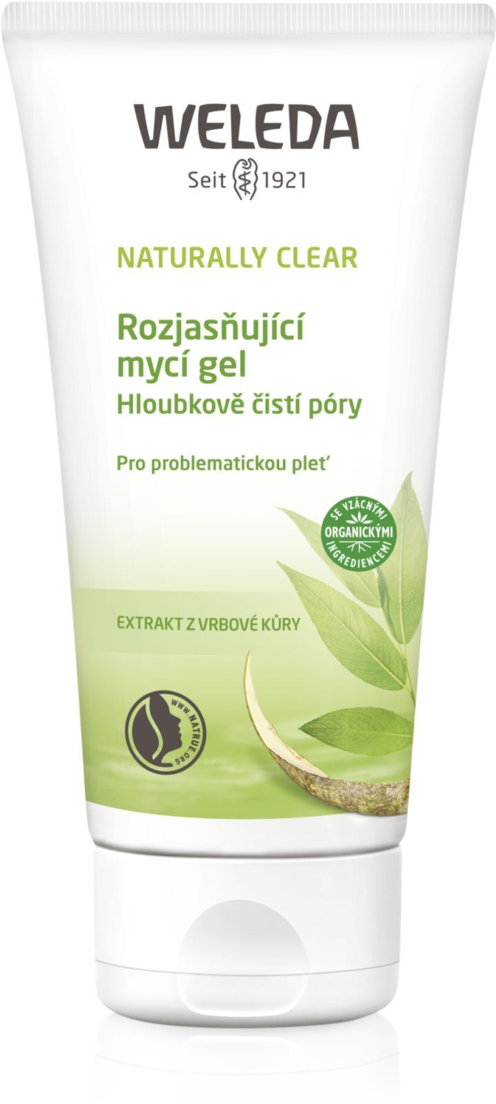 Weleda Naturally Clear - Осветляющий гель для умывания для проблемной кожи /   100  ml  / GTIN 4001638500210