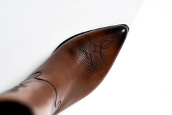 Казаки из натуральной кожи ELEONOR макси