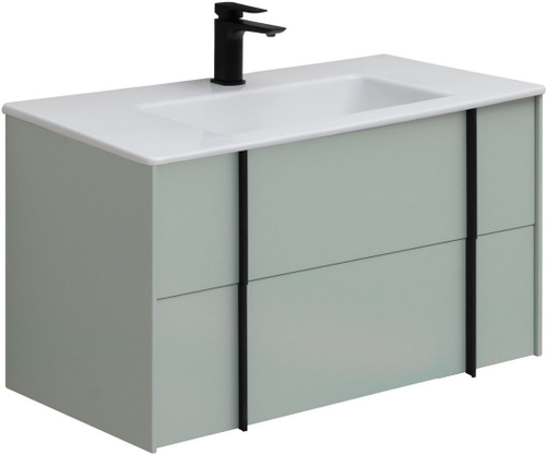 Тумба с раковиной Allen Brau Reality 90 см 1.32006.PWM папирус матовый