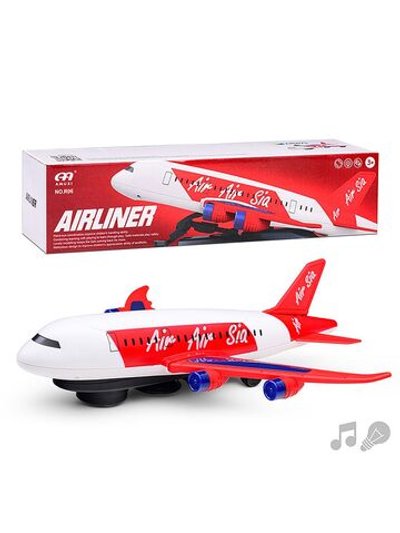 Игрушка Самолет Лайнер со звуком и светом (R06)