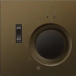 Donel R98 METAL латунь накладка для регулятора тёплого пола DTEF231, серия DA