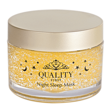 Quality First Антивозрастная ночная маска для лица Кволити Фест - Queen’s Premium Night Sleep Mask, 80 г