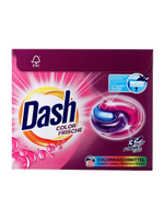 Капсулы для стирки Dash 3in1 Color Frische Сaps 20 Wash, для стирки цветного белья с кондиционером-ополаскивателем, 20 шт