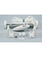 Рулонные шторы "Пейсли голубые 3191"