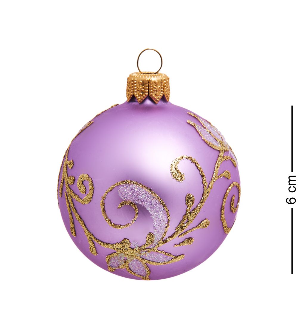 Элита НФШ-1409/2 Ел. украшение Шар «Букет новогодний» 60 мм