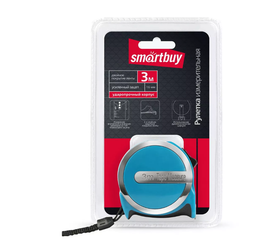 Измерительная рулетка Smartbuy 3мх16мм, пластиковый корпус, фиксатор, усиленный зацеп SBT-MTP-316P1