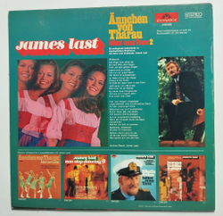 Винтажная виниловая пластинка LP James Last Annchen Von Tharau Bittet Zum Tanz 2 (Germany 1969)
