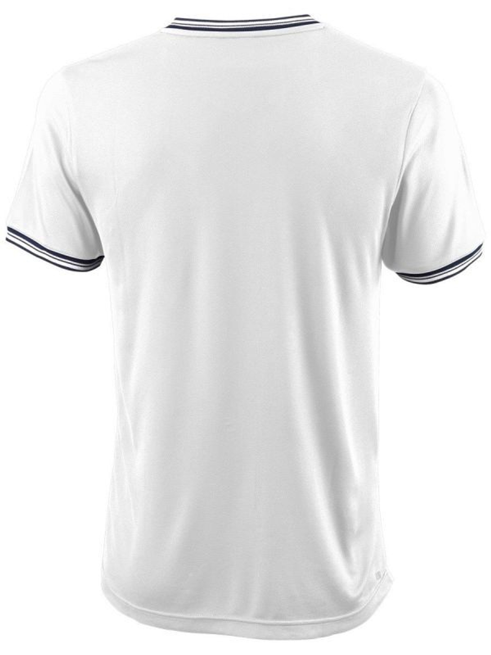 Мужская теннисная футболка Wilson Team II High V-neck Men - white