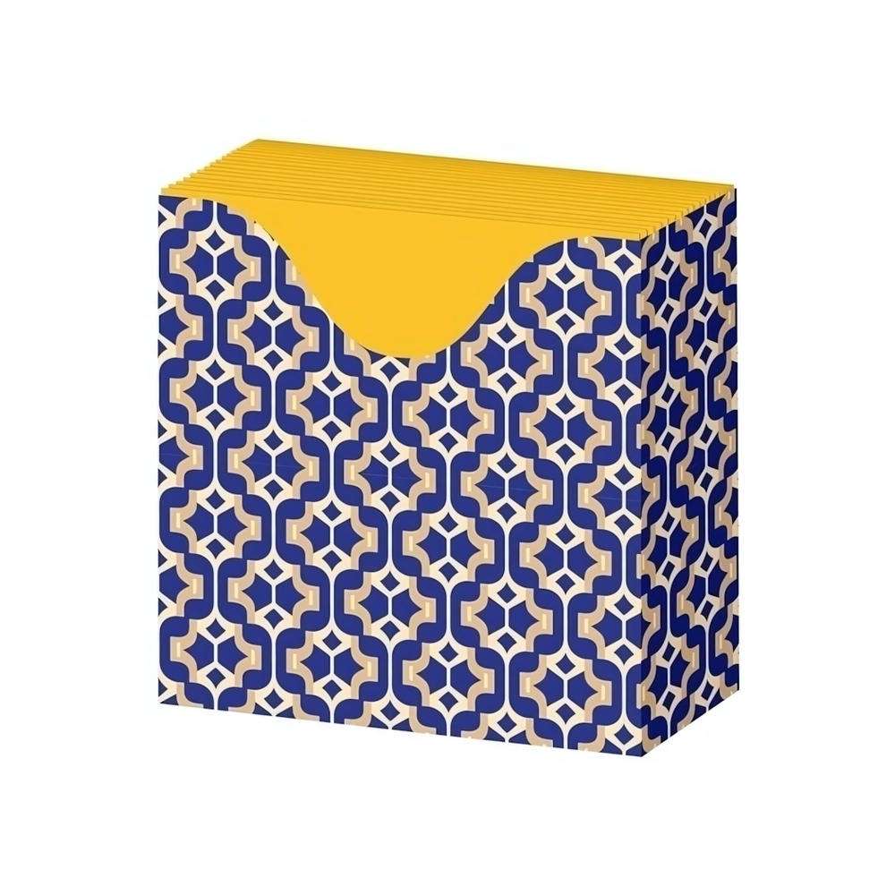 Салфетки бумажные «Грация» 33x33 2слоя 40лист в коробочке