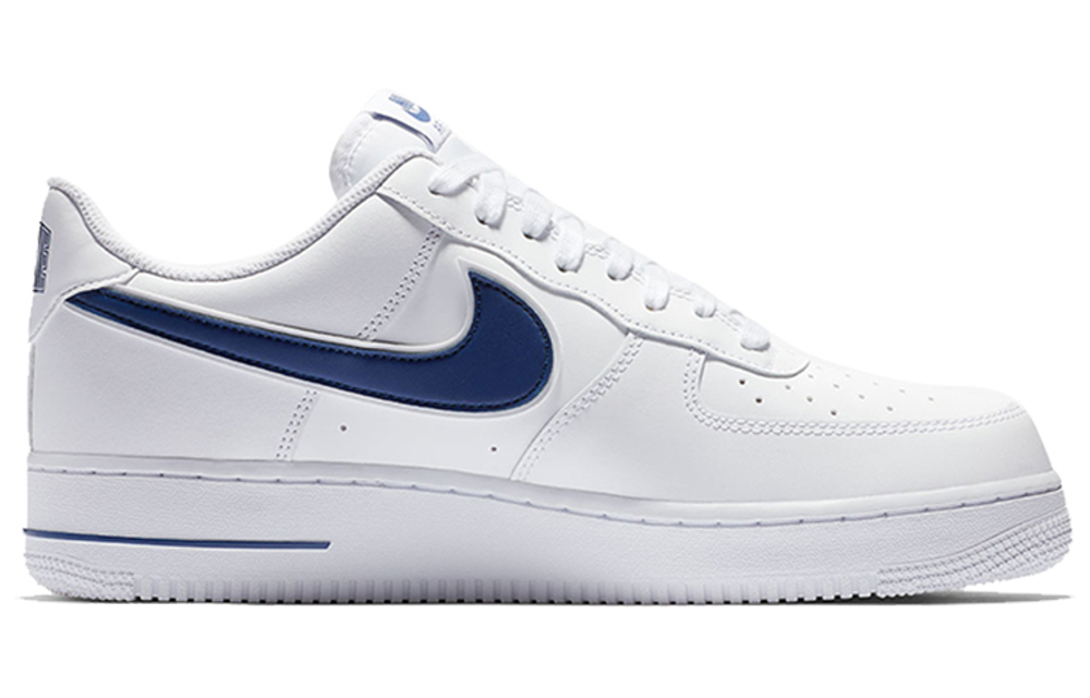 Nike Air Force 1 Low White Deep Royal Hyper Sneakers