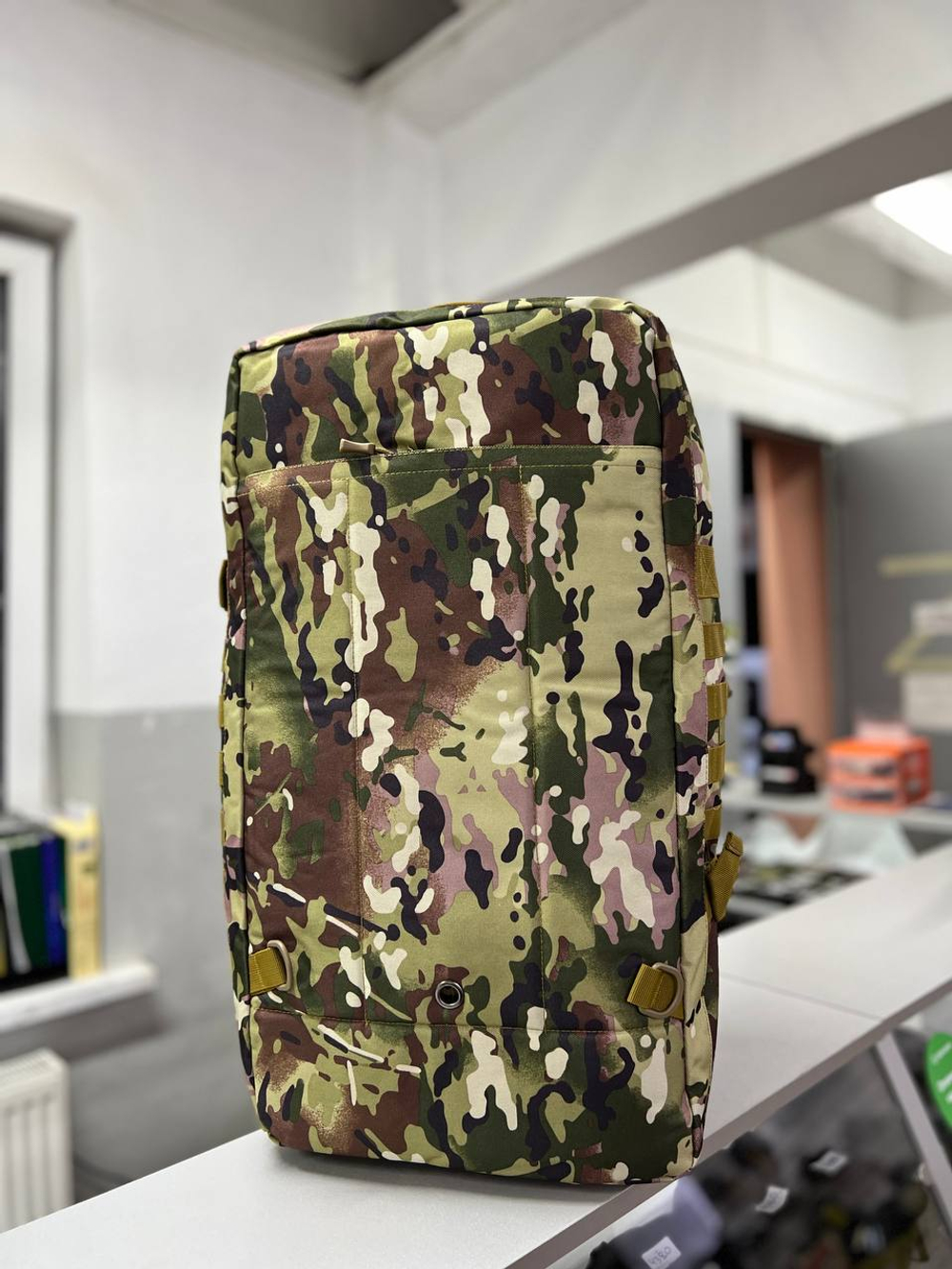 Вместительный тактический рюкзак 60л / мультикам