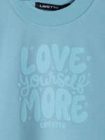 Летний костюм для девочки с шортами