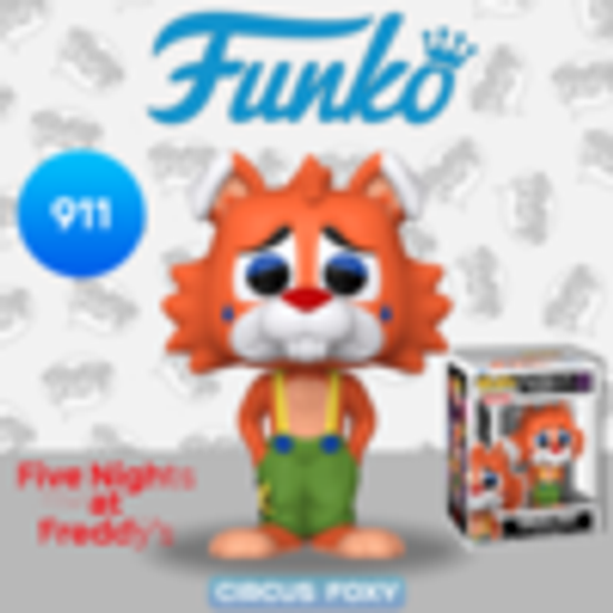 Фигурка Funko POP! Games FNAF Balloon Circus Circus Foxy (611) 67629 / Фигурка по мотивам компьютерной игры "Five Nights at Freddys", Цирковая Фокси