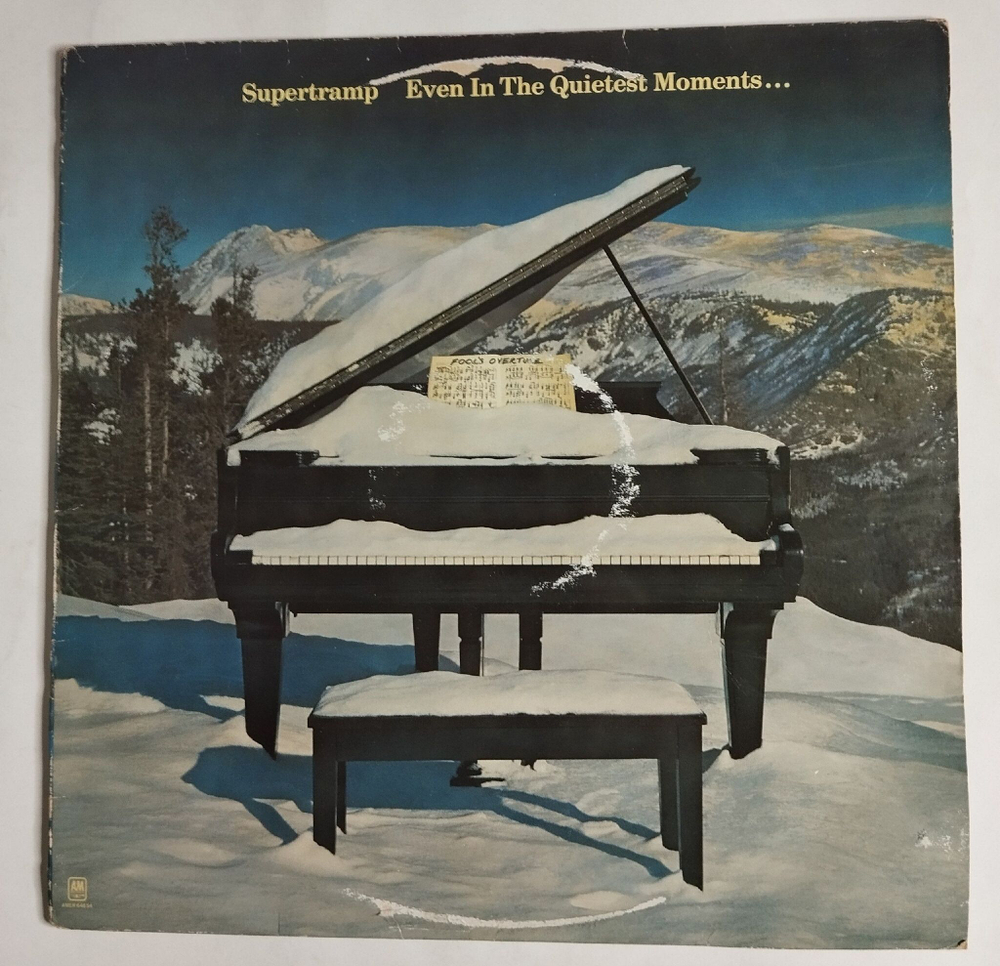 Винтажная виниловая пластинка LP Supertramp Even In The Quietest Moments (Holland 1977)