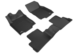 Коврики салона Sotra 3D Lux для Nissan Qashqai II 2014- черные. Артикул ST 74-00647