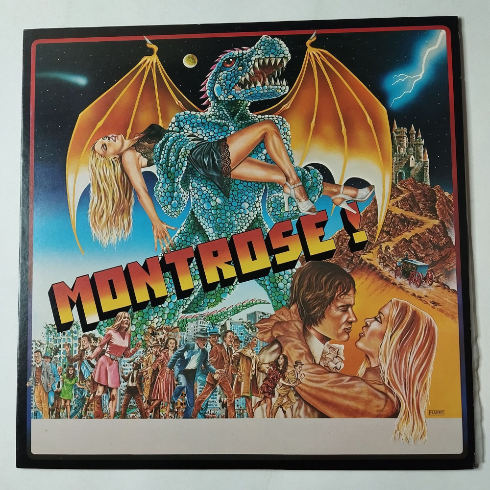Винтажная виниловая пластинка LP Warner Bros. Presents Montrose (Japan 1975) (No Obi)