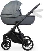 Детская коляска Riko Basic Montana Plus X 2 в 1 45 Grey (серый)