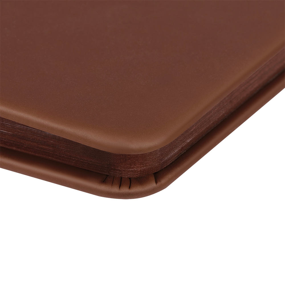 Еженедельник недатированный, B5, 64л., твердый переплет, кожзам, BG "Vienna.Dark brown", коричневый
