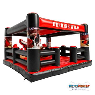 Батут для механического быка «Чемпион арены», 7×6×4 м