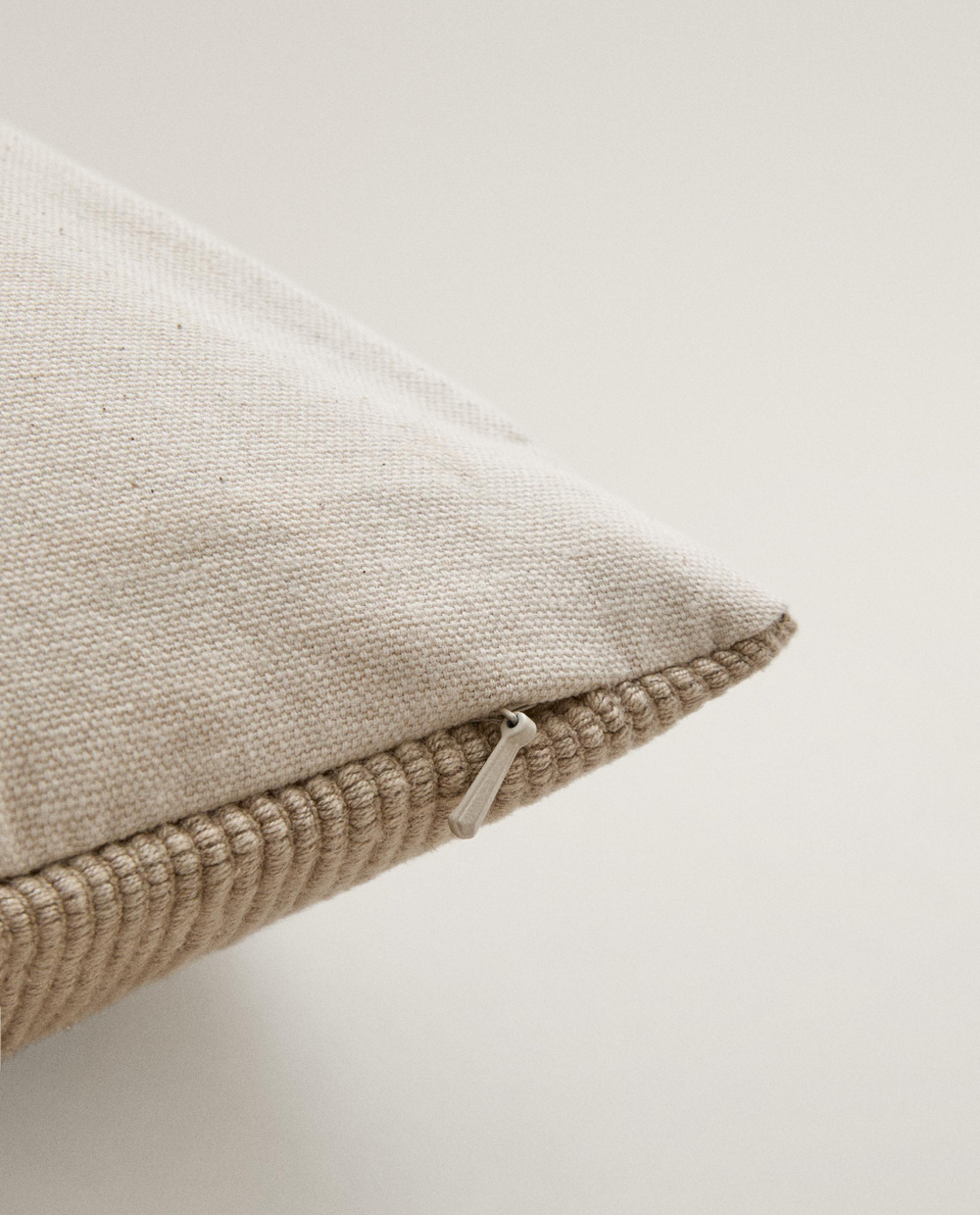Zara Home наволочка декоративная из льна, зелёный, 30x50 см