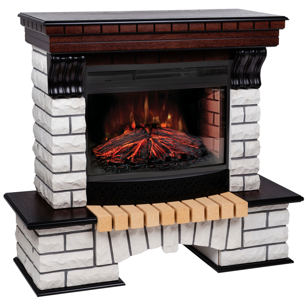 Каминокомплект Real Flame Country 25/25,5 AO с очагом Firefield 25