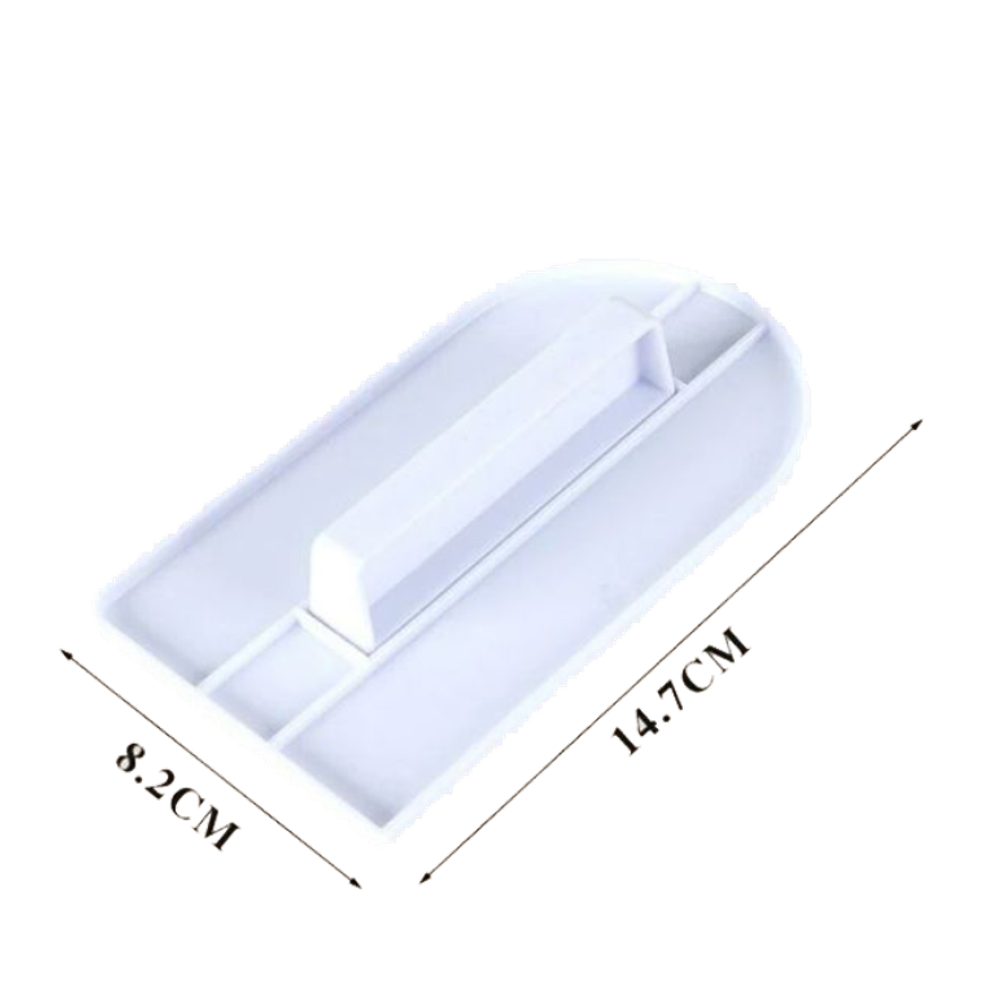 Утюжок закругленный, пластик (Китай) 14*8