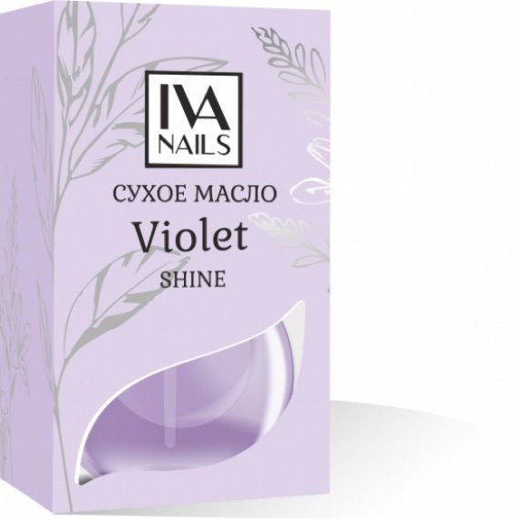 СУХОЕ МАСЛО VIOLET С ШИММЕРОМ 12 ml