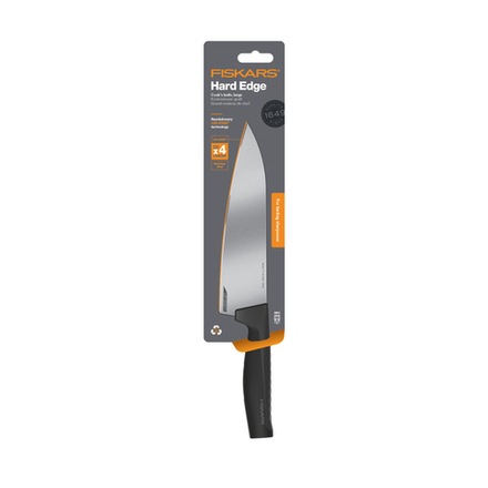 Нож поварской большой Fiskars Hard Edge, 200 мм