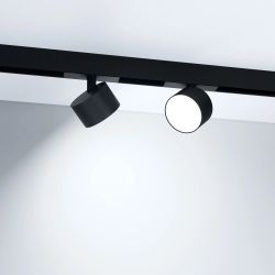 Светильник MAG-ORIENT-RONDO-R90-9W Day4000-MIX (BK, 110 deg, 48V, TUYA Zigbee) (Arlight, IP20 Металл, 5 лет) 047147