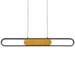 723317 Люстра LODI LED 36W 3240LM ЧЕРНЫЙ 3000K