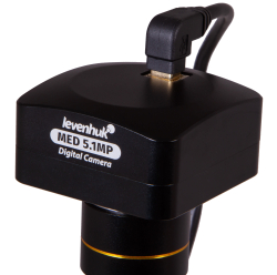 Микроскоп цифровой Levenhuk MED D20T, тринокулярный - фото 10