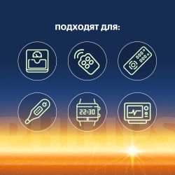 Батарейки Philips CR2032P2/51 литиевые 2шт. CR2032-2BL (2/40/400/56000)