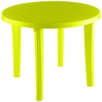 Стол круглый салатовый 950х740мм