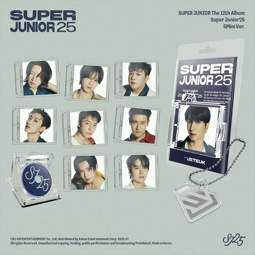 Альбом SUPER JUNIOR - Super Junior25 [SMini ver.]