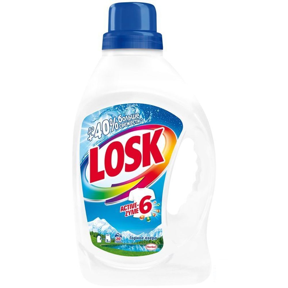 Гель для стирки LOSK Горное озеро, 1,3 л