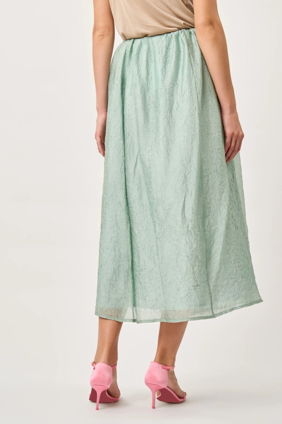 Юбка из жатой вискозы