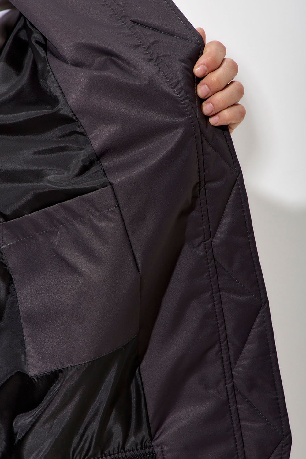 Куртка бомбер в цвете графит