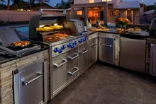 Встраиваемый газовый гриль Broil King Imperial QS 690 BI, 8 горелок, вертел