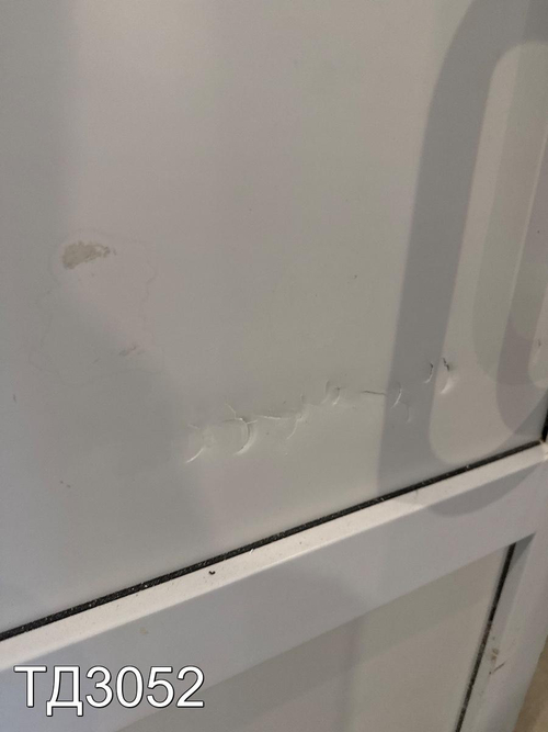 Дверь пластиковая входная Б/У 2040(в) x 1040(ш)