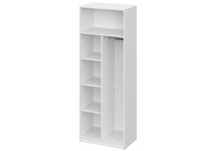 Шкаф Woodville Бирма ШК-800 белое дерево, белое дерево