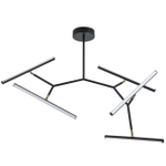 Потолочная светодиодная люстра Arte Lamp ZULU A2170PL-49BK