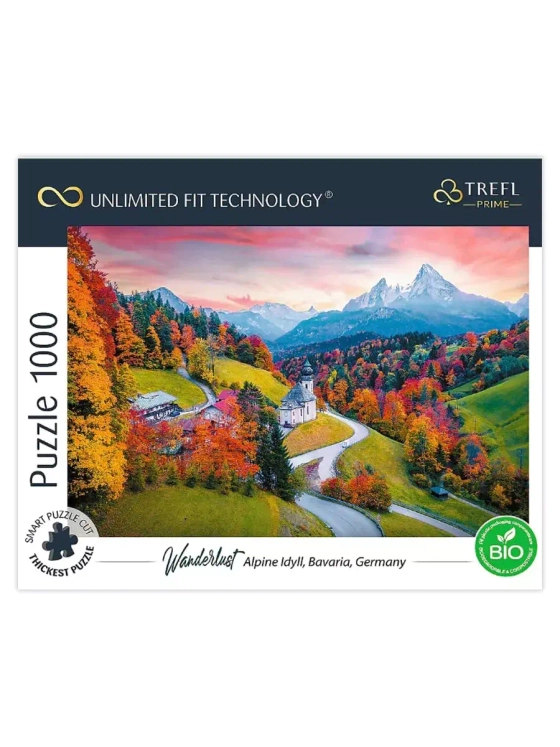 Пазлы для детей и взрослого 1000 элементов Бавария Германия