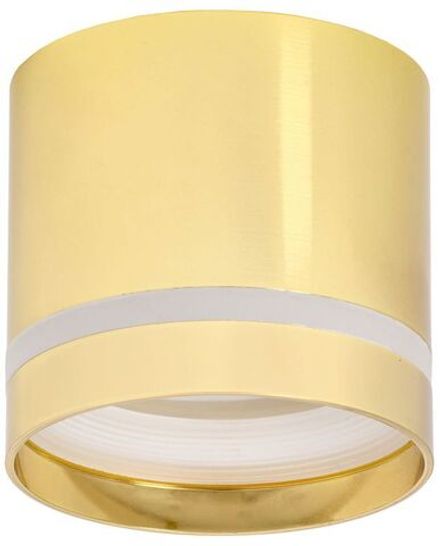 Светильник 4016 накладной потолочный под лампу GX53 золото IEK LT-UPB0-4016-GX53-1-K22