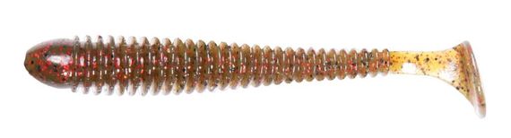 Виброхвосты съедобные LJ Pro Series Spark Tail 4,0in (10,1 см), цв. PA03, 5 шт.