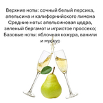 Грушевое шампанское, кубики восковые для ароматизации, 10 штук