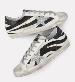 Кеды Golden Goose 'Superstar' Zebra