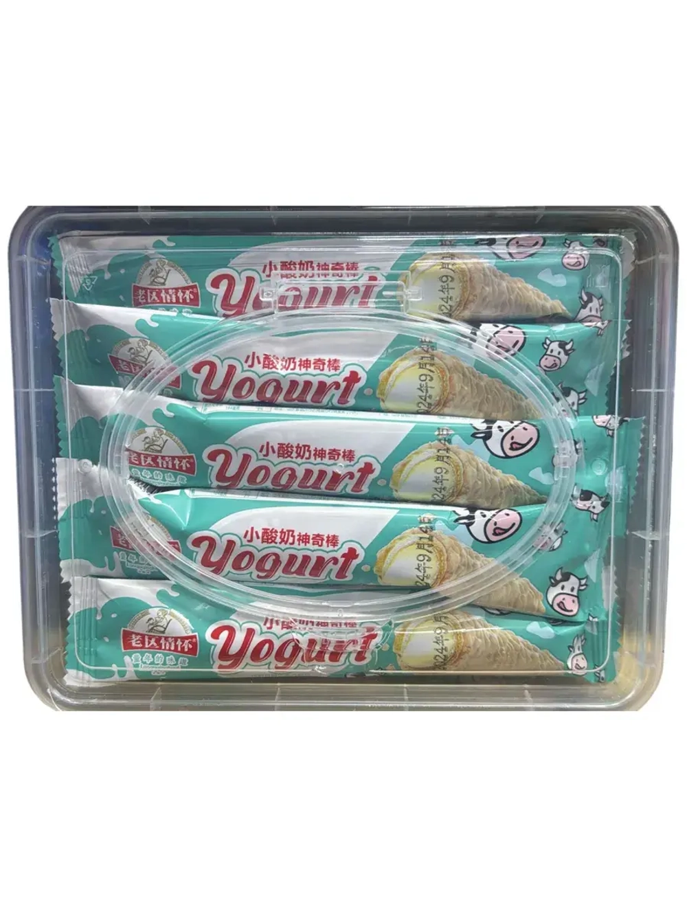 Печенье хрустящие трубочки со вкусом йогурта 25 г * 20 шт