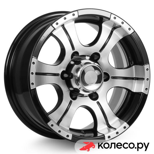 Байконур (КС473) 7x15/6*139.7 D110.1 ET20 Алмаз-черный