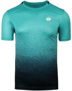 Детская теннисная футболка Lotto Tennis Tech Tee PR T B - blue bird/navy blue